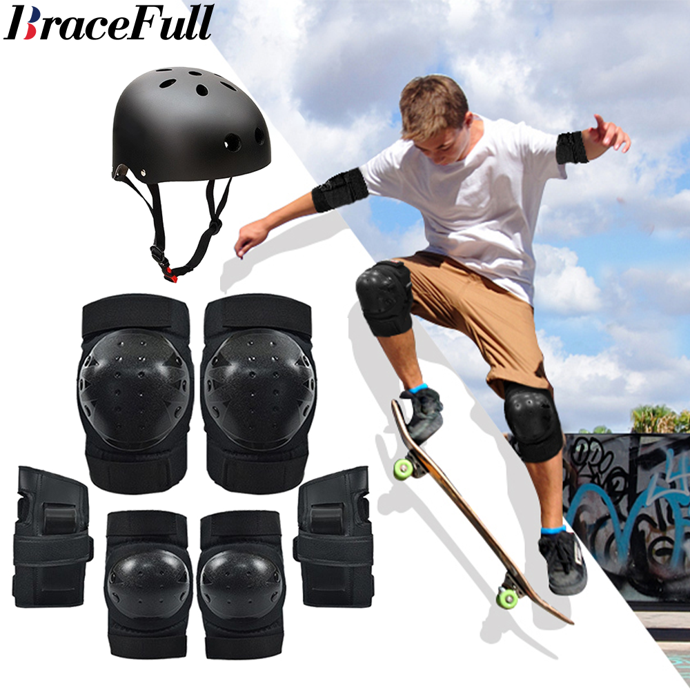 Youth Cycling Gear - Kids Youth Adults Bike Helmet Knee