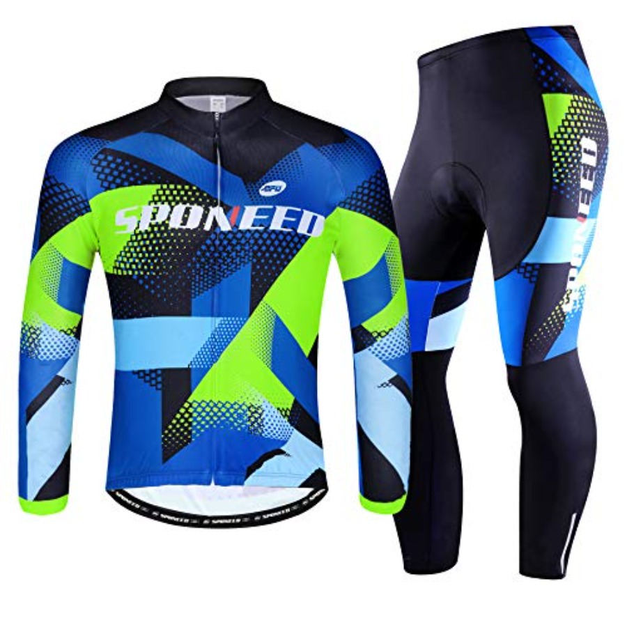 Cycling Jersey - sponeed Cycling Clothes for Men Long