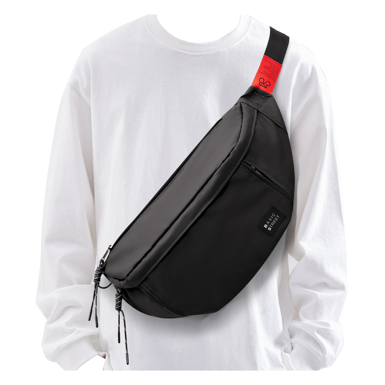 Cycling Gear Bag - Crossbody Bags for Men,Anti Theft Sling