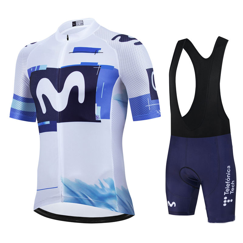 Cycling Gear Logo - Movistar Pro Team Summer Cycling Jersey