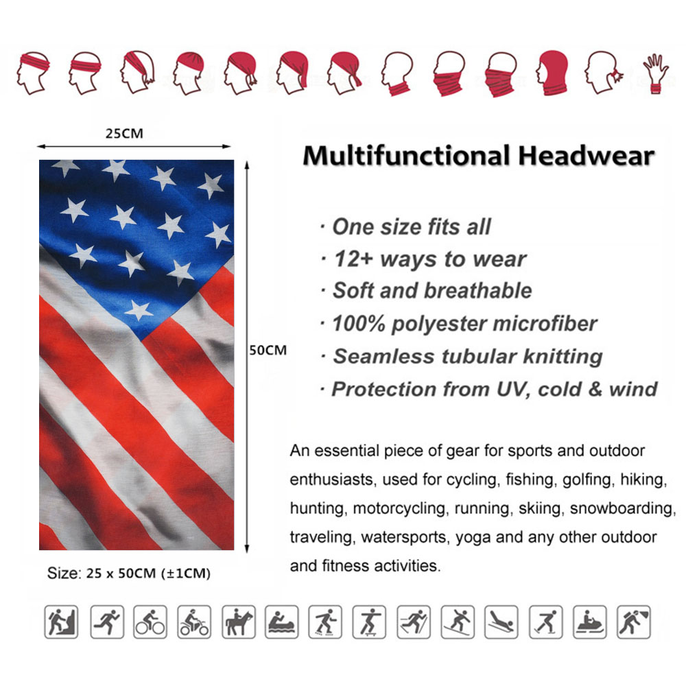 USA Flag Pattern Sun Protectiv – Cycle Gear Bewertung und Preis