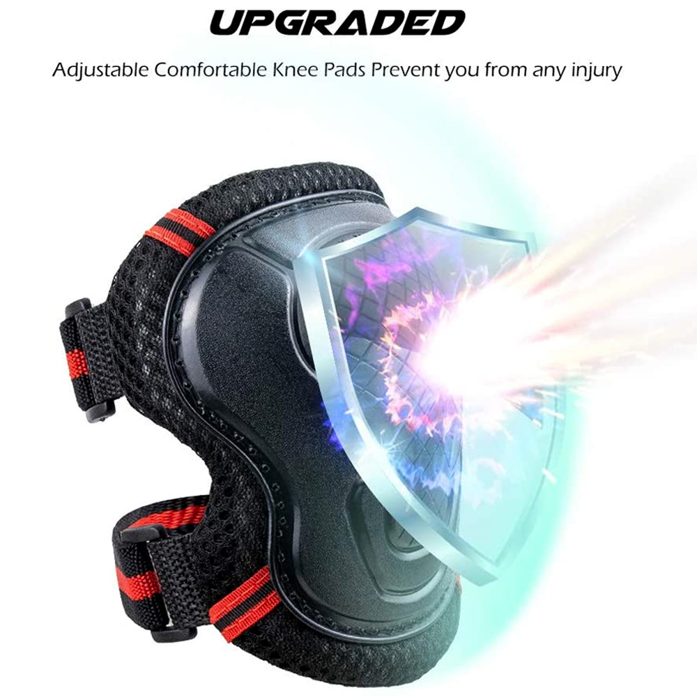 6PCS Adult/Youth Knee Pad Elbo – Youth Cycling Gear Bewertung und Preis