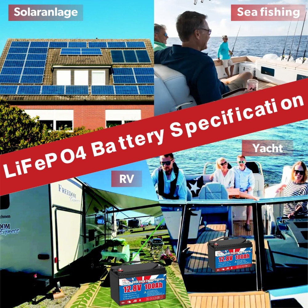 12.8V 100Ah LiFePO4 Battery Bu – Cycle Gear Bewertung und Preis