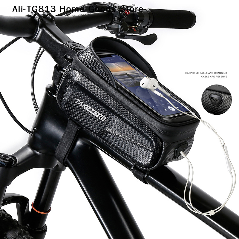 [TG813]Bicycle Bag Front Tube  – Cycling Gear Bag Bewertung und Preis