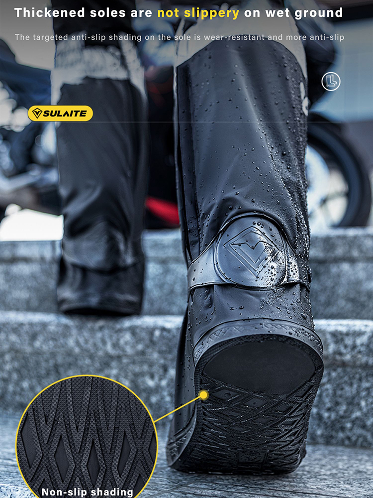 SULAITE Motorcycle Rain Boots  – Cycling Gear For Rain Bewertung und Preis