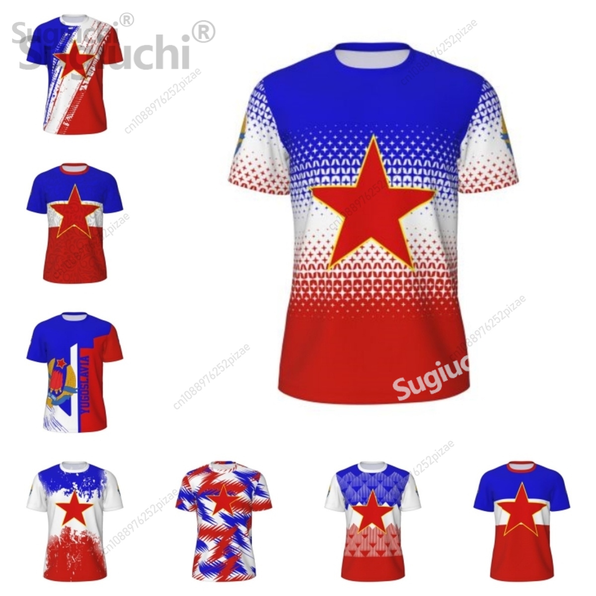 2025 New Yugoslavia 3D Printin – Cycling Jersey Bewertung und Preis