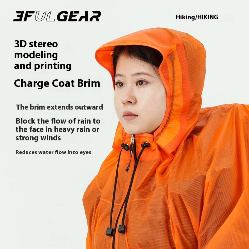 3F UL GEAR Zipper Raincoat 15D – Cycling Gear For Rain Bewertung und Preis