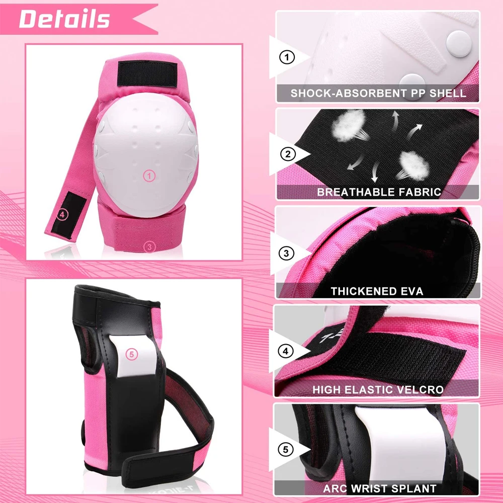 Adult Youth Kids Knee Pads Elb – Youth Cycling Gear Bewertung und Preis