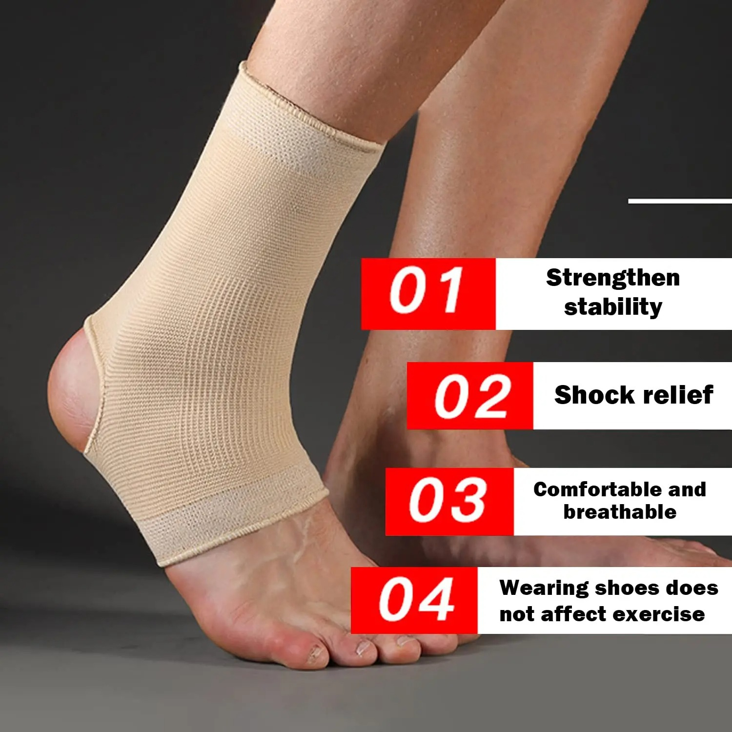 1pc Skin Color Sports Ankle Su – Cycle Gear Bewertung und Preis