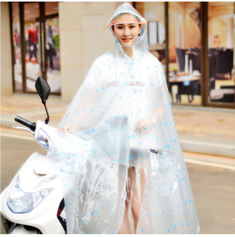 Thick PVC Motorcycle Raincoat  – Cycling Gear For Rain Bewertung und Preis