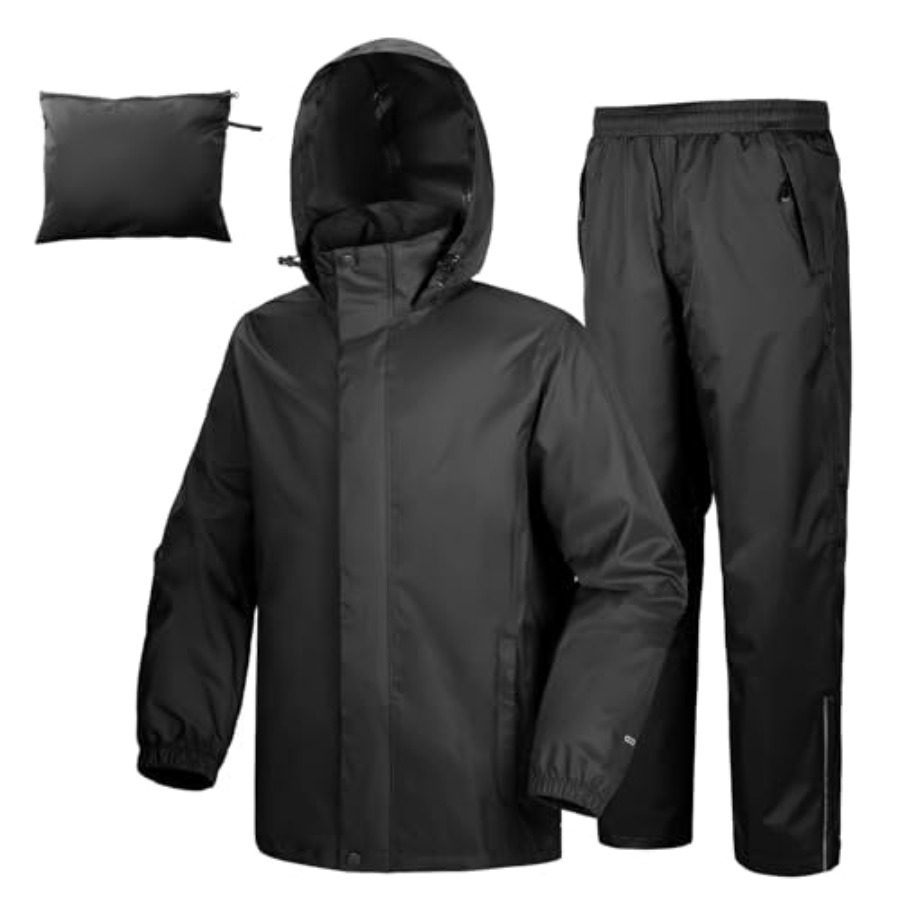 Men's Rain Suit Packable Water – Cycling Gear For Rain Bewertung und Preis