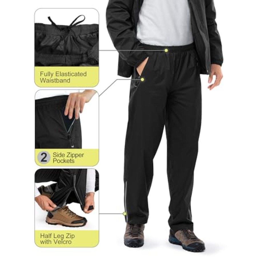 Men's Rain Suit Packable Water – Cycling Gear For Rain Bewertung und Preis