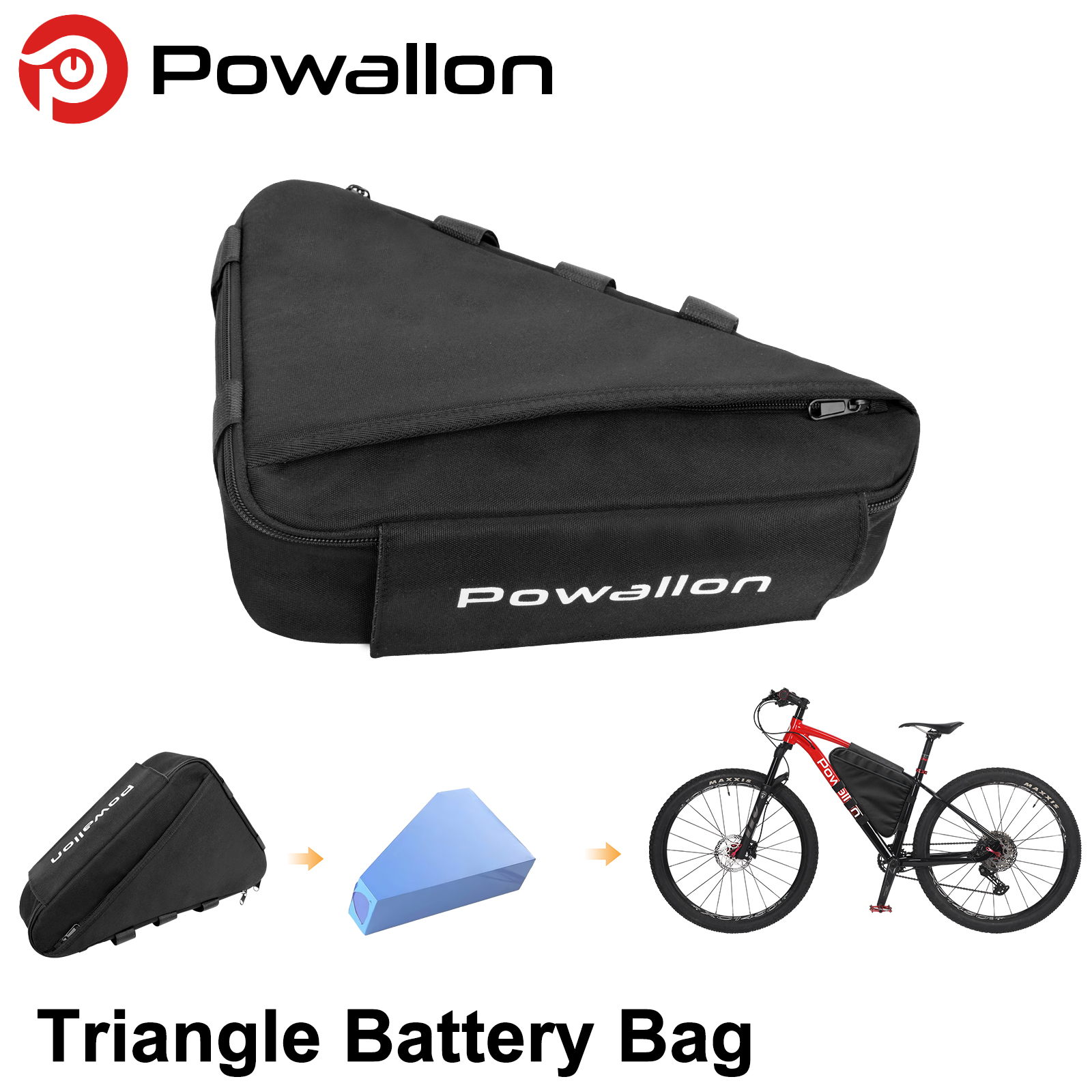 E-Bike Triangle Battery Bag Wa – Cycling Gear Bag Bewertung und Preis