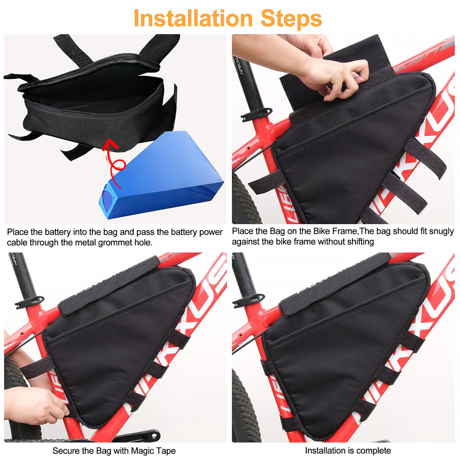 E-Bike Triangle Battery Bag Wa – Cycling Gear Bag Bewertung und Preis