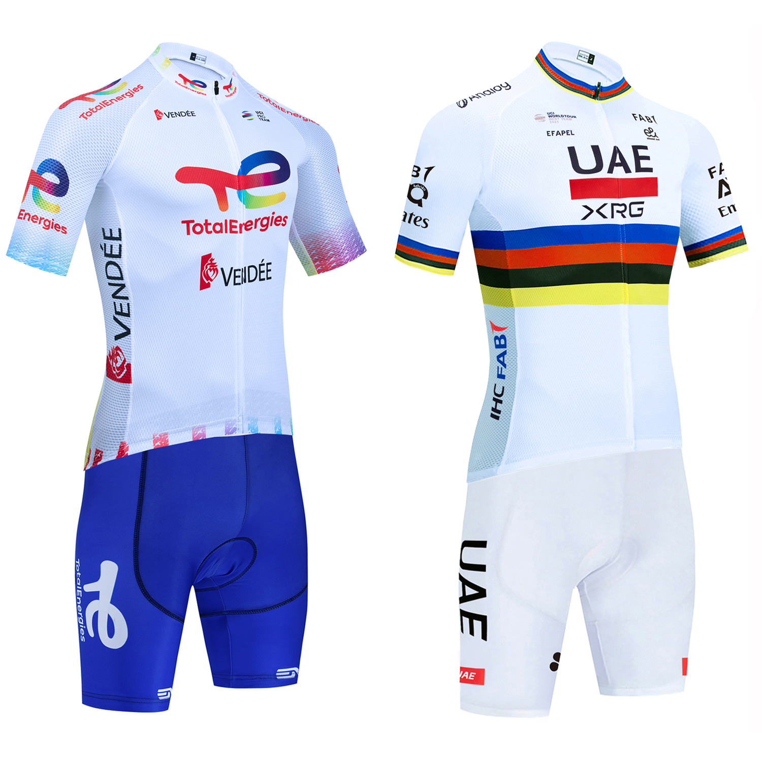 New UAE Cycling Jersey White T – Cycling Gear Logo Bewertung und Preis
