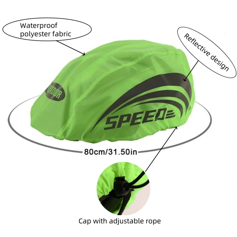 Reflective Letter Bike Helmet  – Cycling Gear For Rain Bewertung und Preis