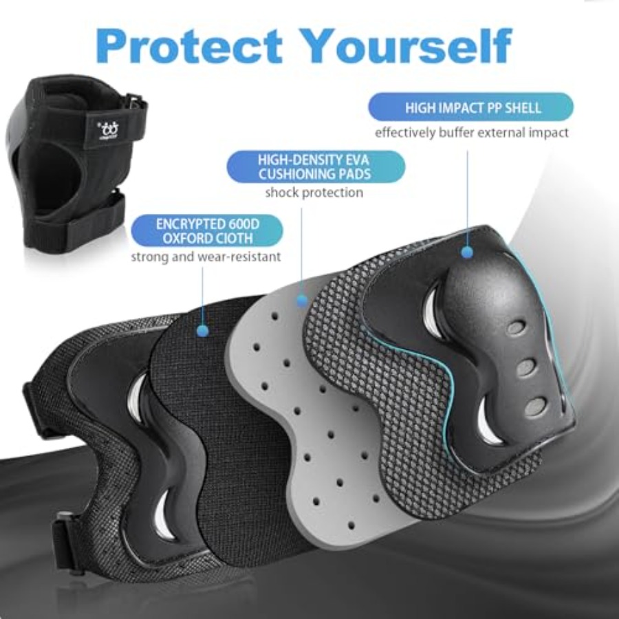/Youth/Adult Knee Pads Elbow P – Youth Cycling Gear Bewertung und Preis