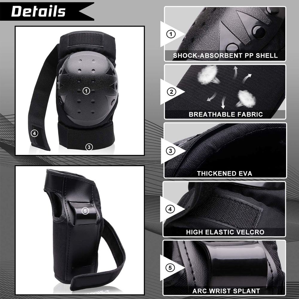 Adult Youth Protective Knee Pa – Youth Cycling Gear Bewertung und Preis