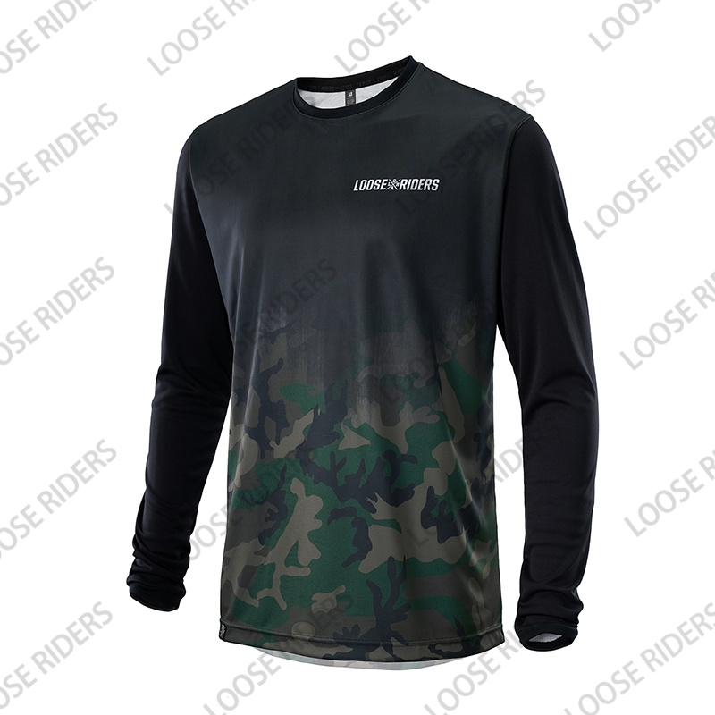 2025 Men's Loose Rider MTB Jer – Cycling Jersey Bewertung und Preis